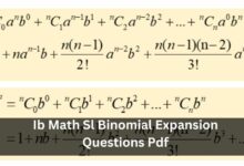 Ib Math Sl Binomial Expansion Questions Pdf - A Comprehensive Guide!