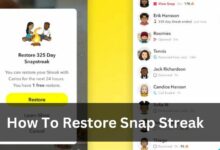 How To Restore Snap Streak
