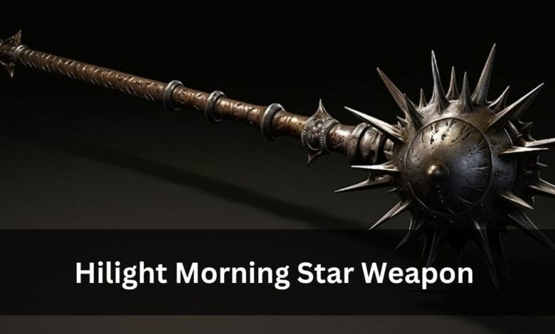 Morning Star Weapon - Ready To Swing Into Action!