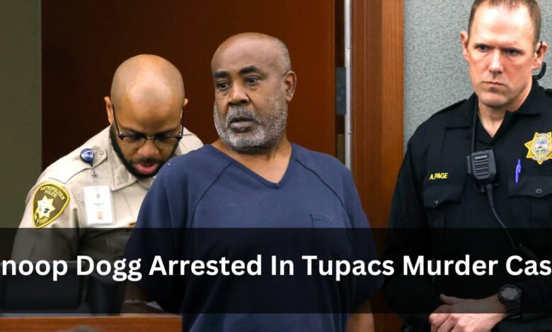 Snoop Dogg Arrested In Tupacs Murder Case